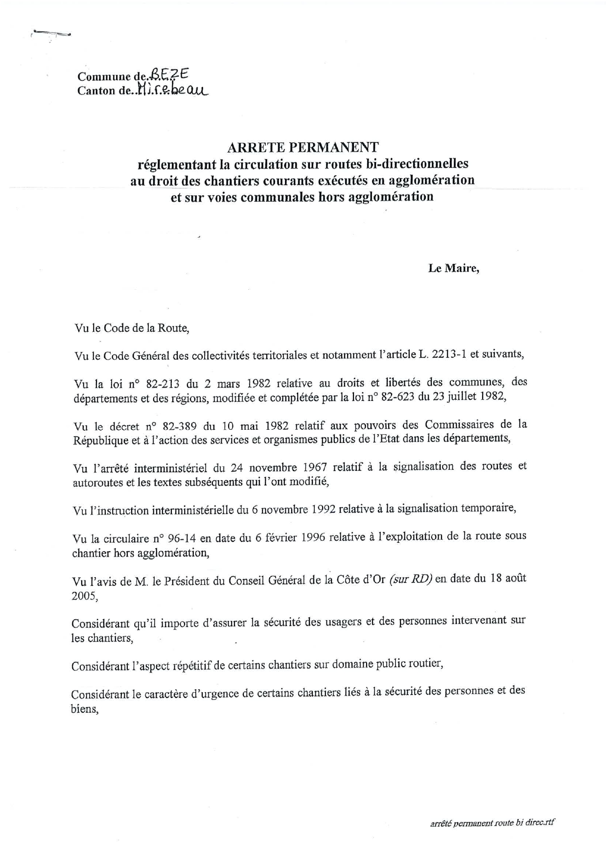 arrêté permanent RD page 0001