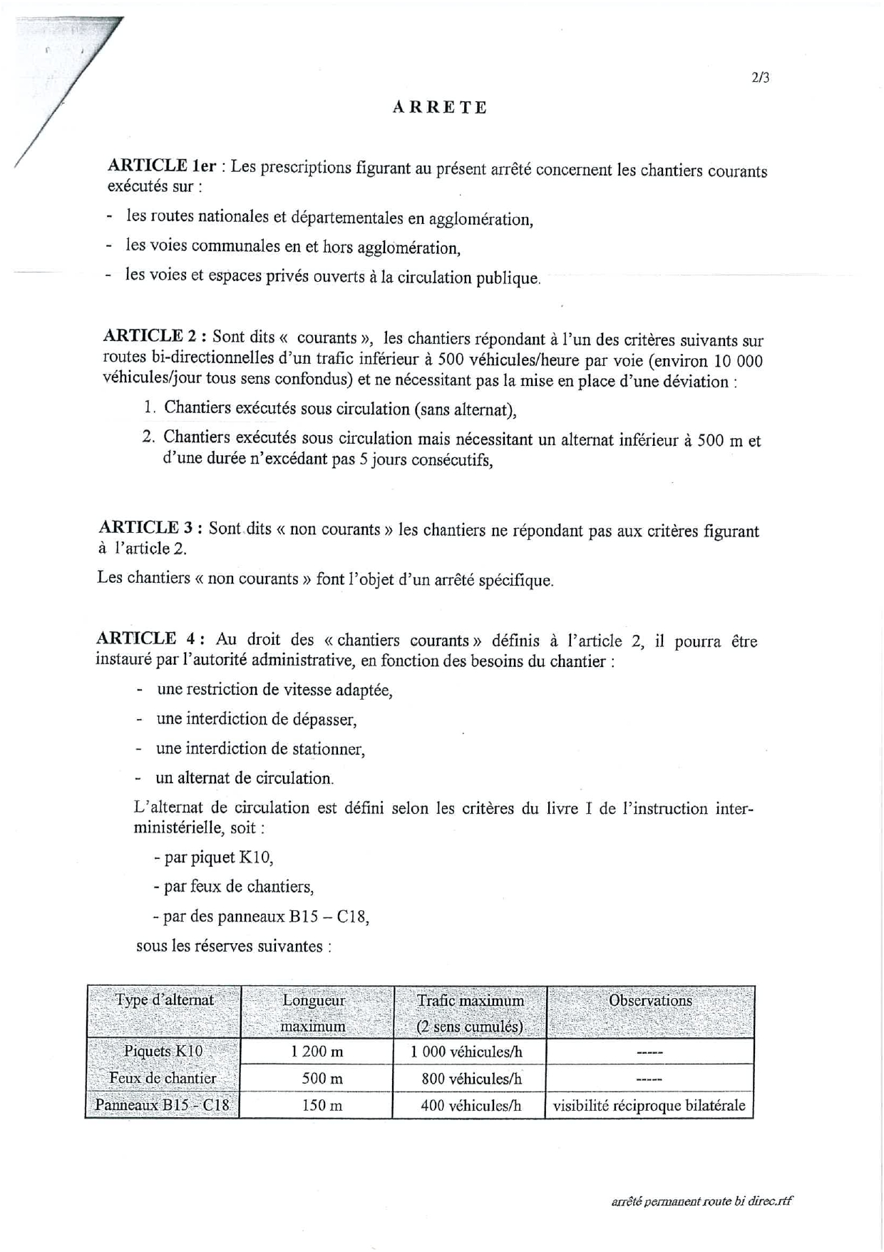 arrêté permanent RD page 0002